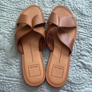 Brown summer Dolce Vita sandals size 6.5